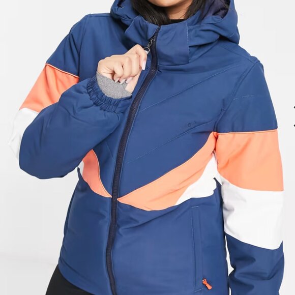 Protest Colorblock Ski Jacket | Navy | XS - Picture 1 of 7